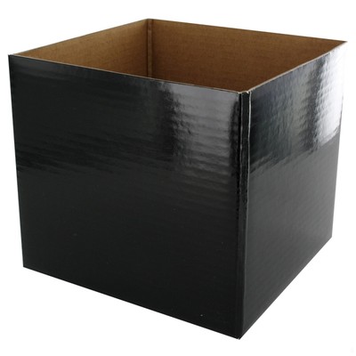 Mini Box 13cm x 11cm Black Pk1 
