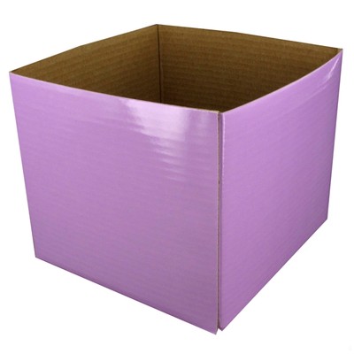 Mini Box 13cm x 11cm Violet Lavender Pk1 