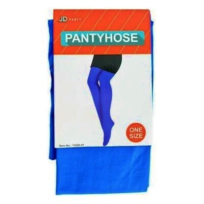 Adult Blue Pantihose Stockings One Size