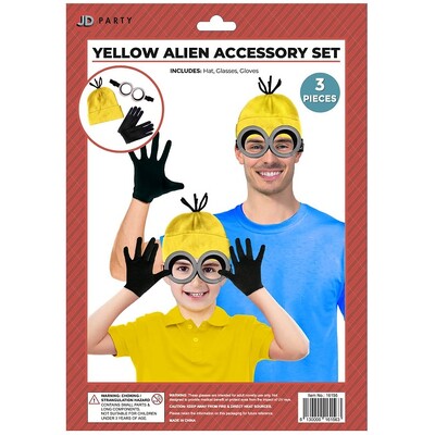 Yellow Alien Minion Costume Kit One Size
