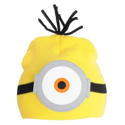 Yellow Alien Minion Beanie Costume Accessory