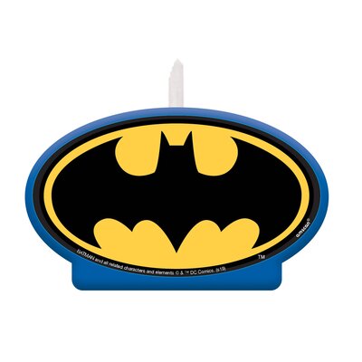 Batman Flat Candle Pk 1