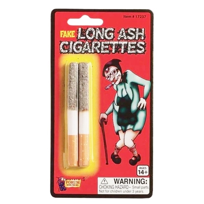 Long Ash Fake Cigarettes (Pk 2)