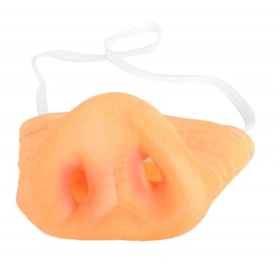 Costume Pig Nose On Elastic Band