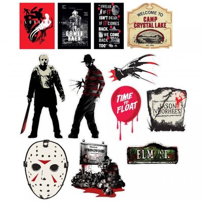 Warner Bros. Horror Movies Halloween Cutouts (Pk 12)