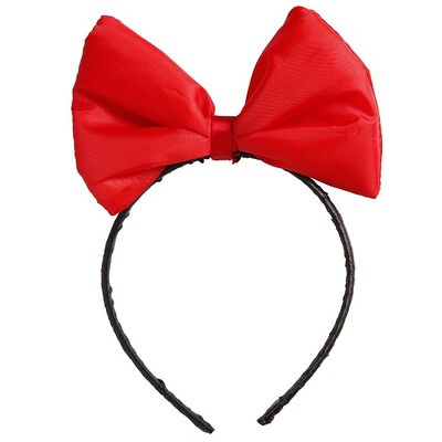 Fairytale Princess Red Bow Headband Storybook Costume Accessory
