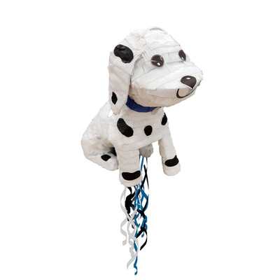 3D Dalmatian Dog Pull String Pinata