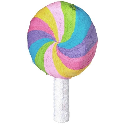 Swirl Lollipop Pinata Pk 1