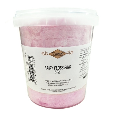 Pink Fairy Floss 60g Tub