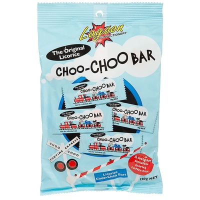 Choo-Choo Licorice Toffee Bar (120gm) Pk 1