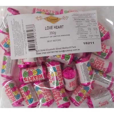 Mini Candy Love Hearts (350g)