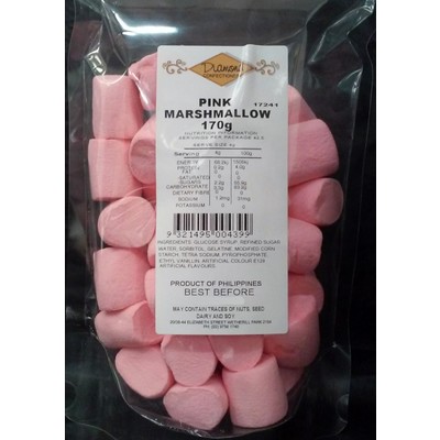 Pink Marshmallows 170g Pk 1 