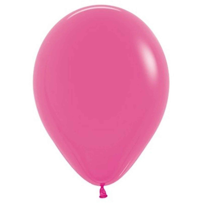 Fashion Fuchsia Pink 12cm 5in Latex Balloons (Pk 50)