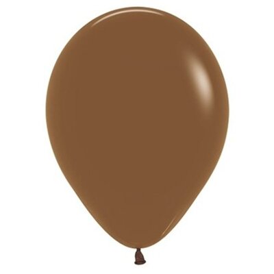 Fashion Coffee Brown 12cm 5in Latex Balloons (Pk 50)