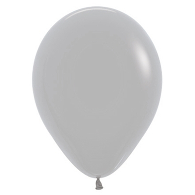 Fashion Grey 12cm 5in Latex Balloons (Pk 50)