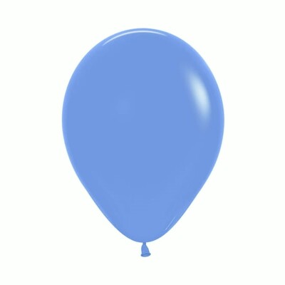 Periwinkle Blue Fashion Latex Balloons 30cm Pk 100