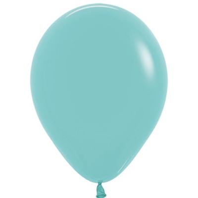 Fashion Aquamarine Teal 12cm 5in Latex Balloons (Pk 50)