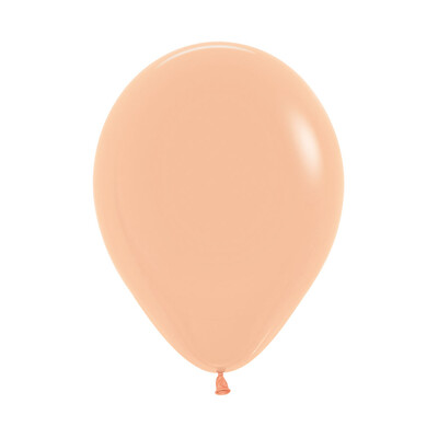 Standard Peach 30cm Latex Balloons Pk 25