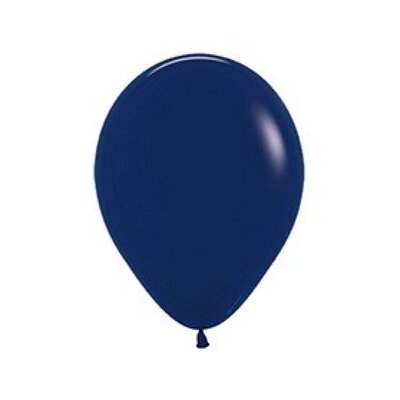 Fashion Navy Blue 12cm 5in Latex Balloons (Pk 50)