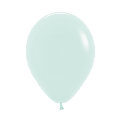 Standard Pastel Matte Green 30cm Latex Balloons Pk 25