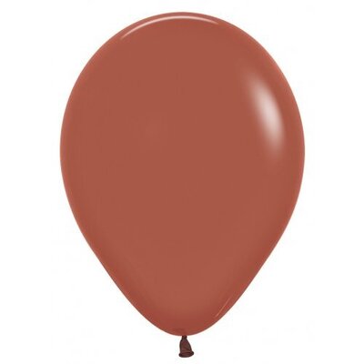 Fashion Terracotta Latex Balloons 12in. 30cm (Pk 25)