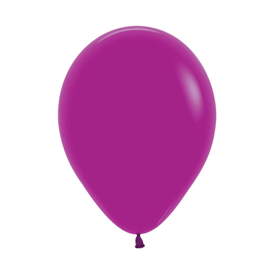 Fashion Purple Orchid 12cm 5in Latex Balloons (Pk 50)
