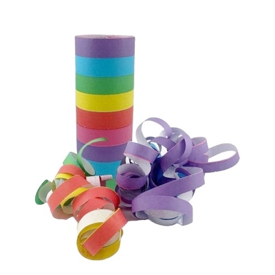 Mixed Colour Boat Throw Paper Streamers (Pk 9) 