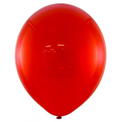 Standard Red Latex Balloons 30cm (Pk 25)
