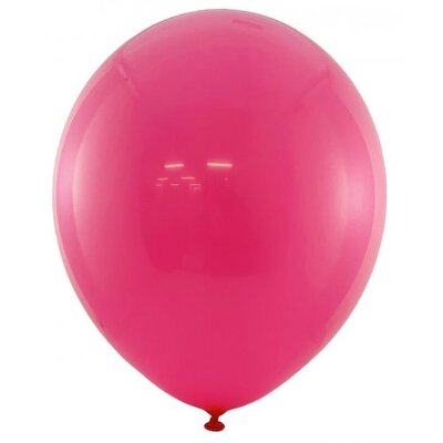 Standard Fuchsia Pink Latex Balloons 30cm (Pk 25)