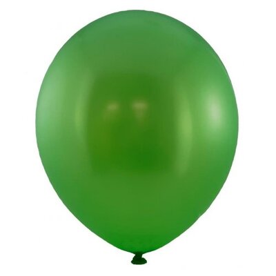Metallic Lime Green Latex Balloons 30cm (Pk 25)