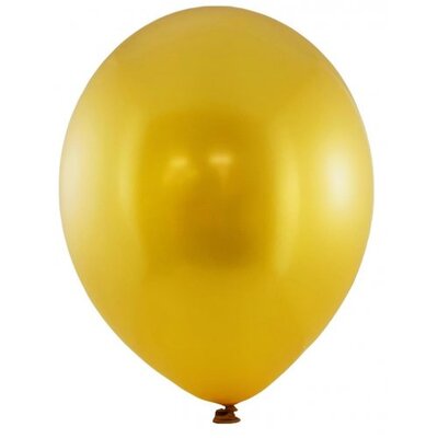 Metallic Gold Latex Balloons 30cm (Pk 25)