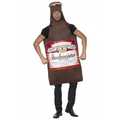Adult Studmeister Beer Bottle Costume (One Size) 