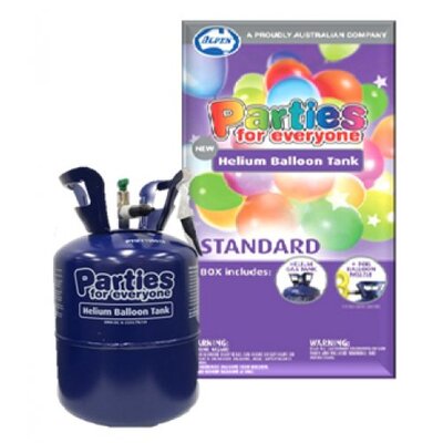 Disposable Helium Tank Standard Size (Tank Only) Pk 1