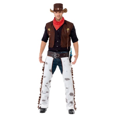 Adult Rodeo Cowboy Costume (Large)