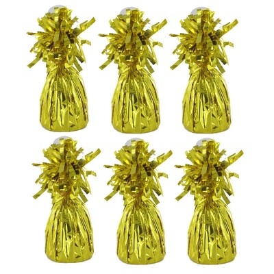 Gold Balloon Jumbo Pudding Weight (Pk 6)