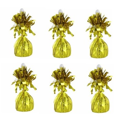 Gold Balloon Pudding Weight (Pk 6)