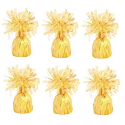 Yellow Balloon Pudding Weight (Pk 6)