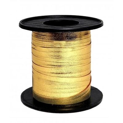 Metallic Gold Curling Ribbon (225m) Pk 1