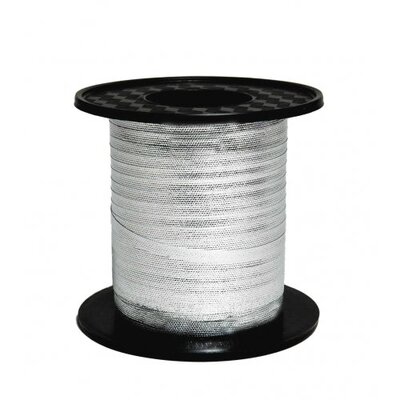 Metallic Silver Curling Ribbon (225m) Pk 1