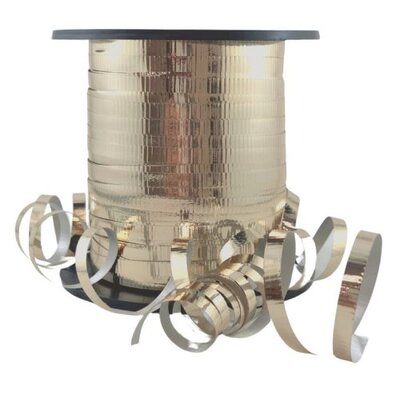 Metallic Champagne Gold Curling Ribbon (225m)