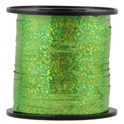 Holographic Metallic Lime Curling Ribbon (225m)