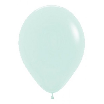 Pastel Matte Green 5in. (12cm) Latex Balloons Pk 100