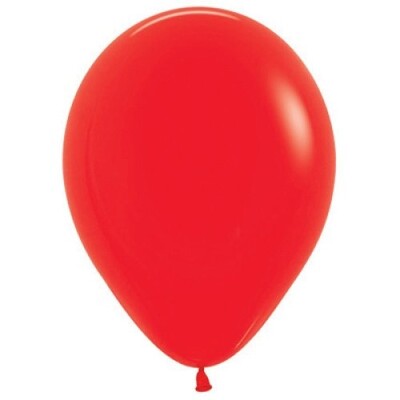Fashion Red Latex Balloons 5 Inch (12cm) Pack of 100 | Professional Quality Balloons