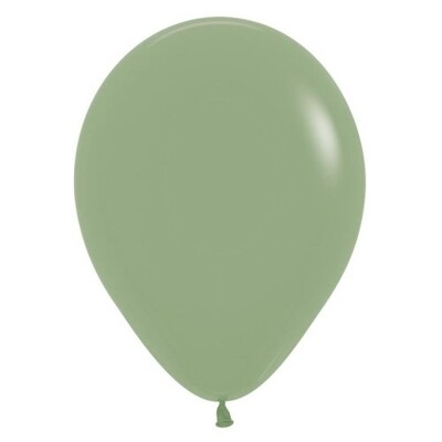 Eucalyptus Green Latex Balloons 30cm Pack of 100 | Fashion Balloons for Weddings & Events