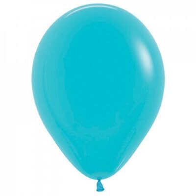 Standard Teal 30cm Latex Balloons Pk 100