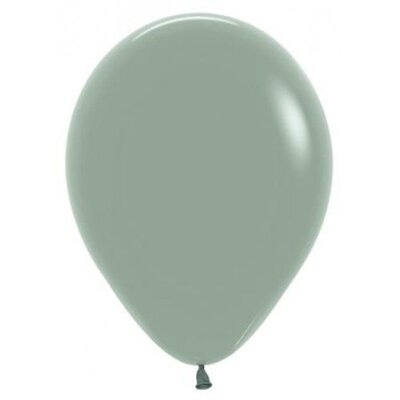 Pastel Dusk Laurel Green 30cm Latex Balloons (Pk 100)