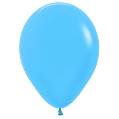 Neon Blue Standard Latex 30cm Balloons (Pk 100)