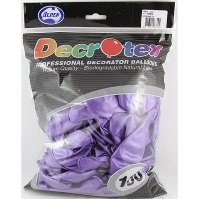 Pearl Lilac Latex Balloons (12in - 30cm) Pk 100