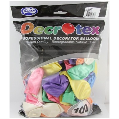 Pearl Mixed Latex Balloons (12in - 30cm) Pk 100