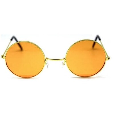 Adult Costume Lennon Glasses Orange Lenses